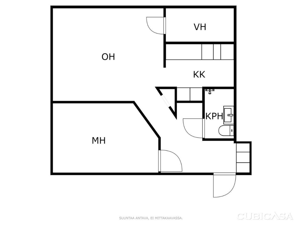 City Apartment Haapaniemenkatu กัวปิโอ ภายนอก รูปภาพ